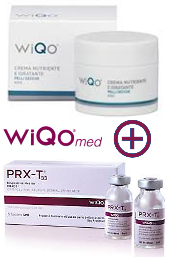 PRX-T33 Peel, Non-Invasive Biorevitalisation+WiQO Med Cream