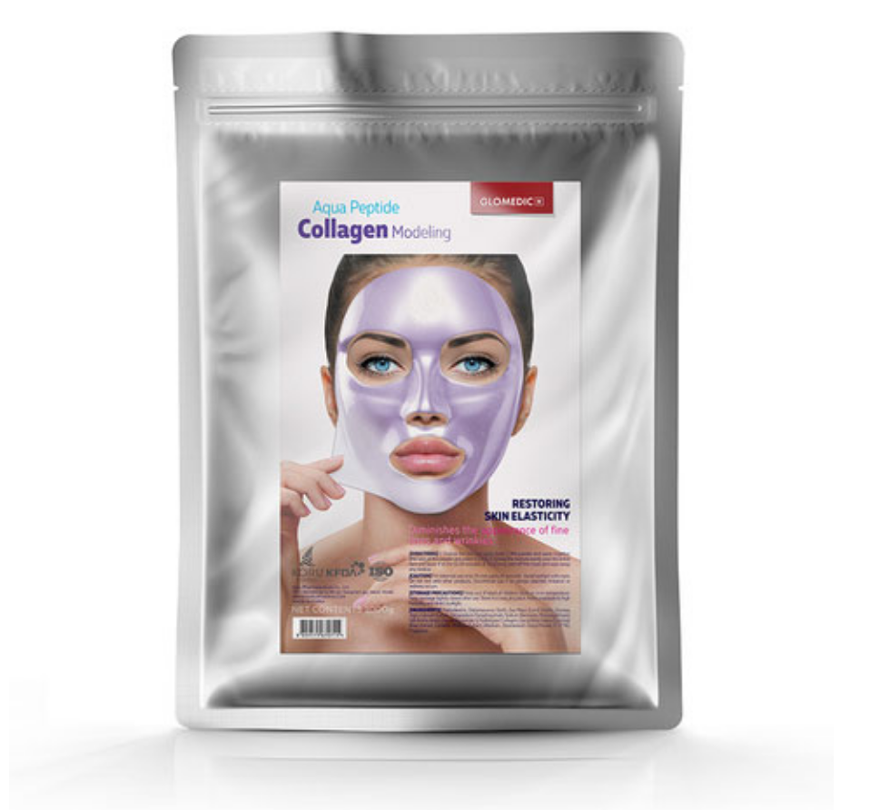 GLOMEDIC + Aqua Peptide Collagen Mask - 25g