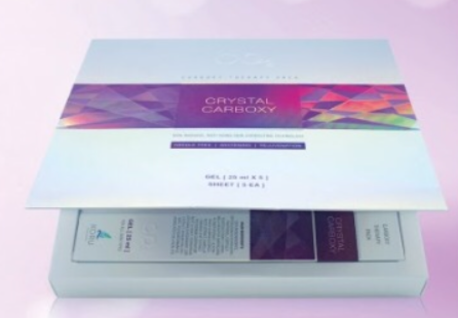 Crystal Carboxy CO2 mask Gel Set - 5 treatments - Image 5