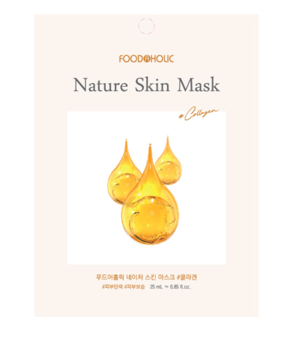 FOODAHOLIC Collagen Nature Skin Mask - 1 sheet(Korea)